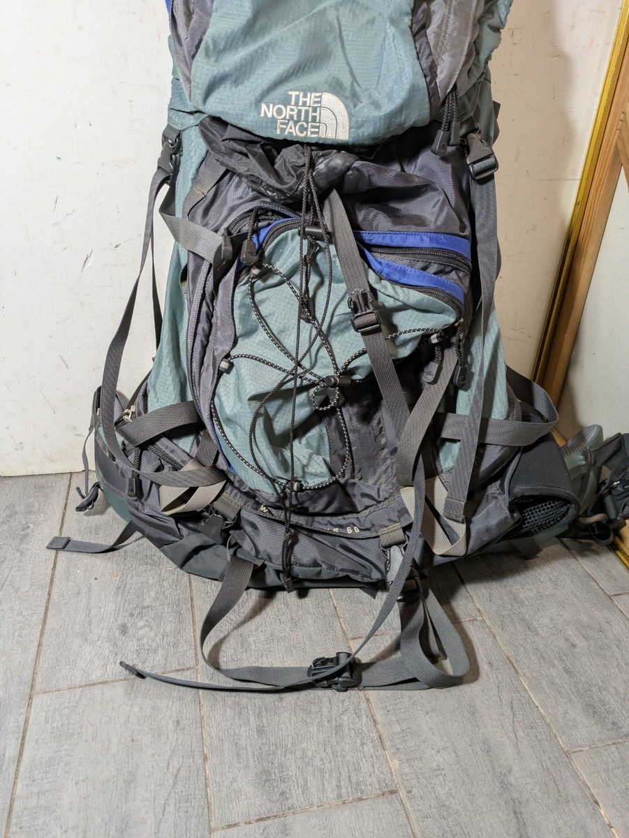 north face backpack w crestone 60 North Face Hiking Backpack - W Crestone 60 Internal Frame Size W-M Women's  60L