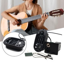 Micro Portable pour Guitare Acoustique avec Prise Jack 6,35 Mm et