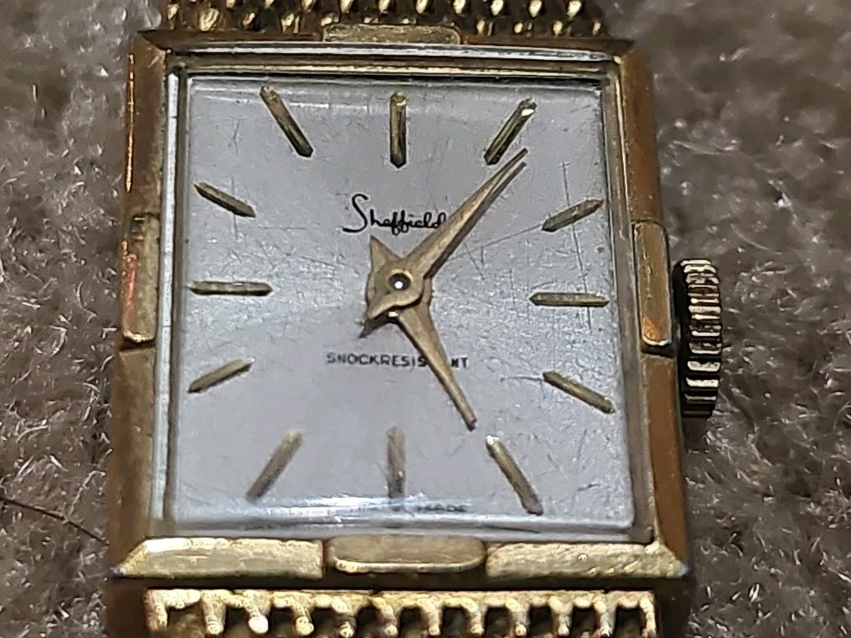 Sheffield Gold Band Wristwatches for sale | eBay display picture 2