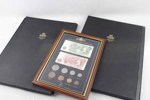 Heritage Mint Geschichte der Münzen gerahmte Sets