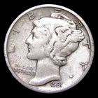 1931-S Mercury Dime Silver ---- Nice Coin ---- #365U