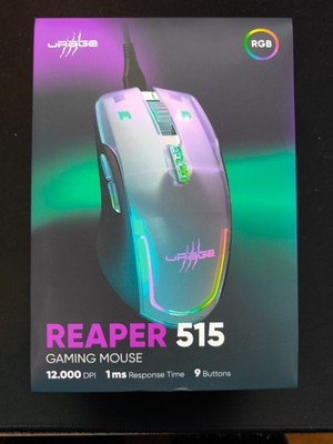 uRage Reaper 515 Gaming Maus schwarz   NEU & OVP   Unbenutzt