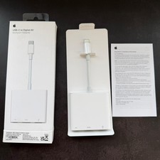 GENUINE OFFICIAL ORIGINAL APPLE USB-C TO DIGITAL AV HDMI MULTIPORT ADAPTER A2119