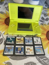 Nintendo Ds Lite Yellow W Games