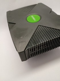 Microsoft Xbox Black. Console Only For Parts Or Repair. No Cords. Does Power On.