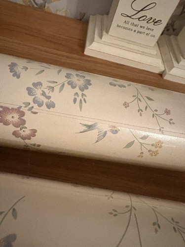 2 Rolls x CARNIVAL Harlequin Vintage 90s Wallpaper - Birds & Flowers Cottagecore - Picture 6 of 9