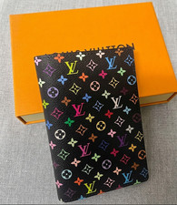 Louis Vuitton x Murakami Takashi Passport Cover Multicolor Couverture W/Box USA