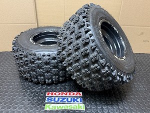 HONDA SUZUKI TRX LTZ REAR ALUMINUM RIMS 4X110 TIRES 20x10x9 🔥FAST SHIP🔥 *SP3*