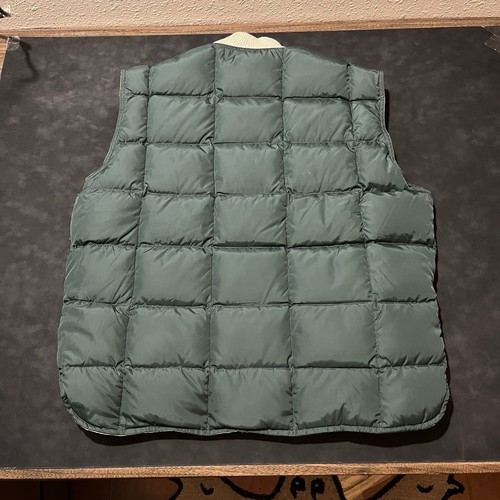 Vintage Bauer Down Blizzard Proof Jacket Puffer Vest Eddie Bauer 80s Reversible - Picture 2 of 10
