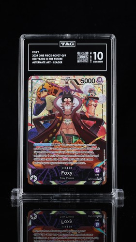 Foxy (Parallel) graded TAG 10 for sale on eBay