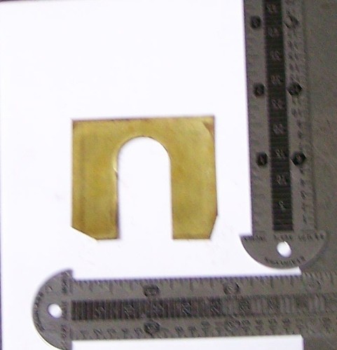 Miehle V-50 Vertical Brass Impression Printing Cylinder Balancing Shims Press - Picture 1 of 1