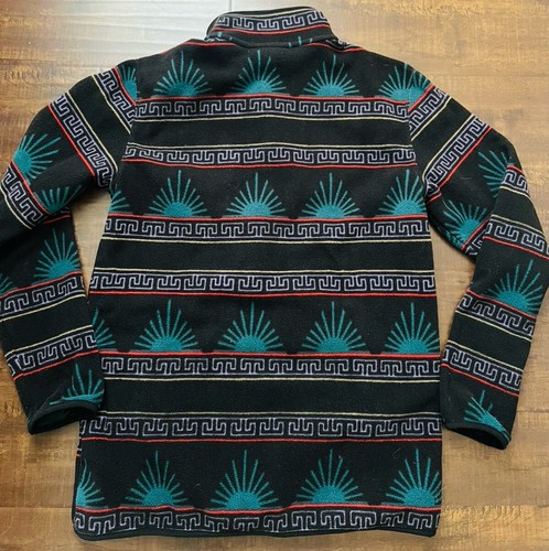 Burton Men’s Hearth Anorak Sweatshirt Henley Aztec Print Spurwink sz XS S - Picture 5 of 8