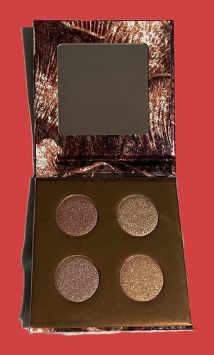 BH Doja Cat Elements Mini Eyeshadow Quad Bronze With Mirror Makeup Cosmetics - Picture 2 of 3