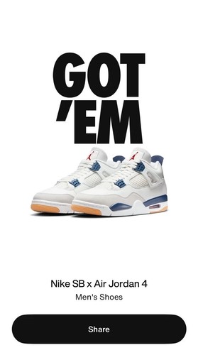 Nike SB x Air Jordan 4 Retro SP 'Navy' Men’s Size 9.5 12.5 DR5415-100 IN HAND - Picture 21 of 21