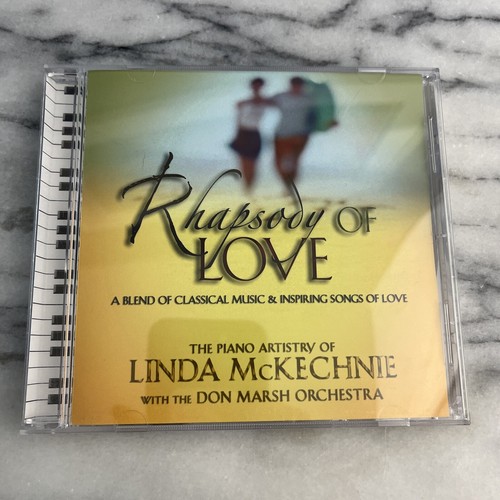 Linda McKenchnie w/ The Don Marsh Orchestra - Rhapsody Of Love CD 2004 Piano - Picture 2 of 8