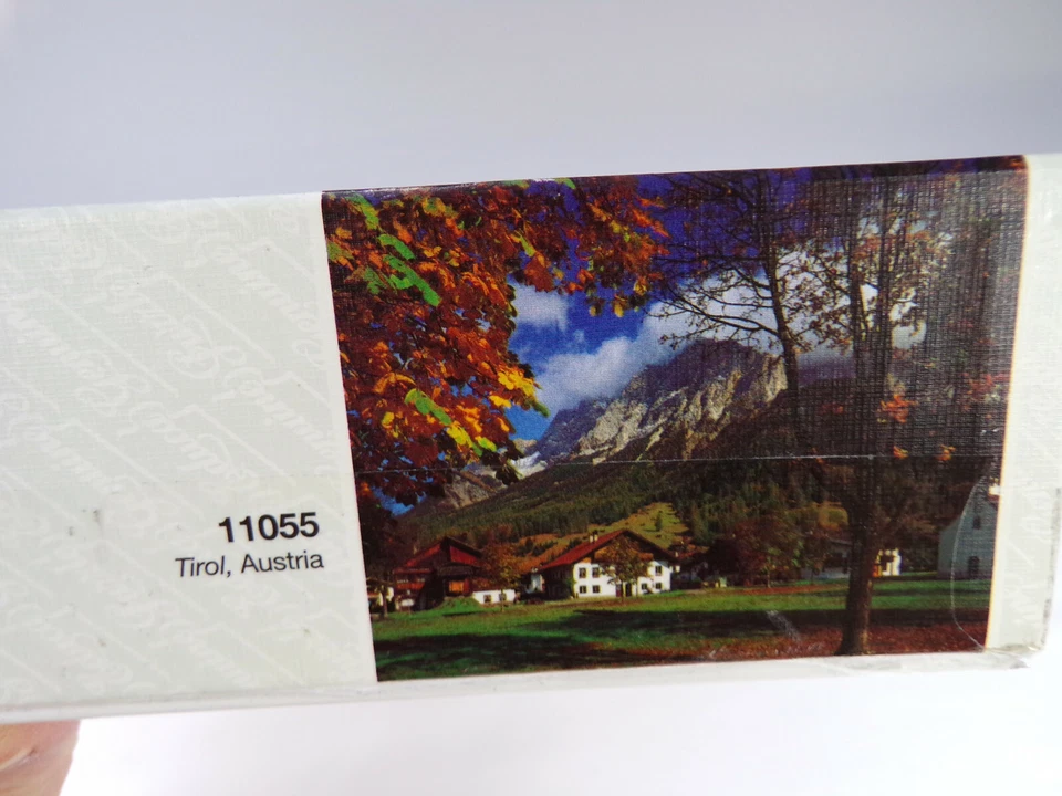 复古 EDUCA 西班牙拼图 3000 件 罕见 Tirol 奥地利 #11055 完整! — 第 4/4 张图片