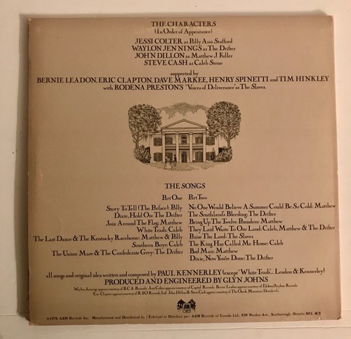White Mansions - A Tale From The American Civil War 1861-1863 Vinyl LP Various - Picture 2 of 9