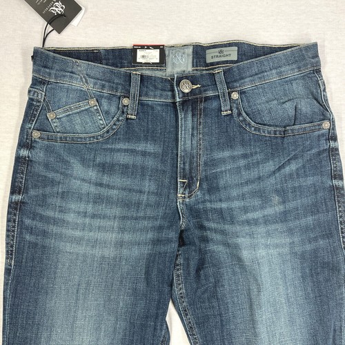 Nuevos pantalones vaqueros elásticos cómodos para hombre 5 bolsillos con cremallera frontal- elección talla/color - Imagen 9 de 15