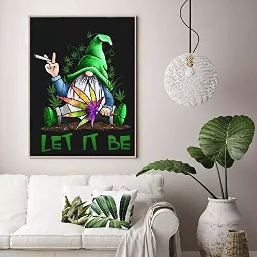 Diamond Painting Kits for Adults,5D DIY Full round Drill Gnome Diamond Art Kits - Picture 4 of 4