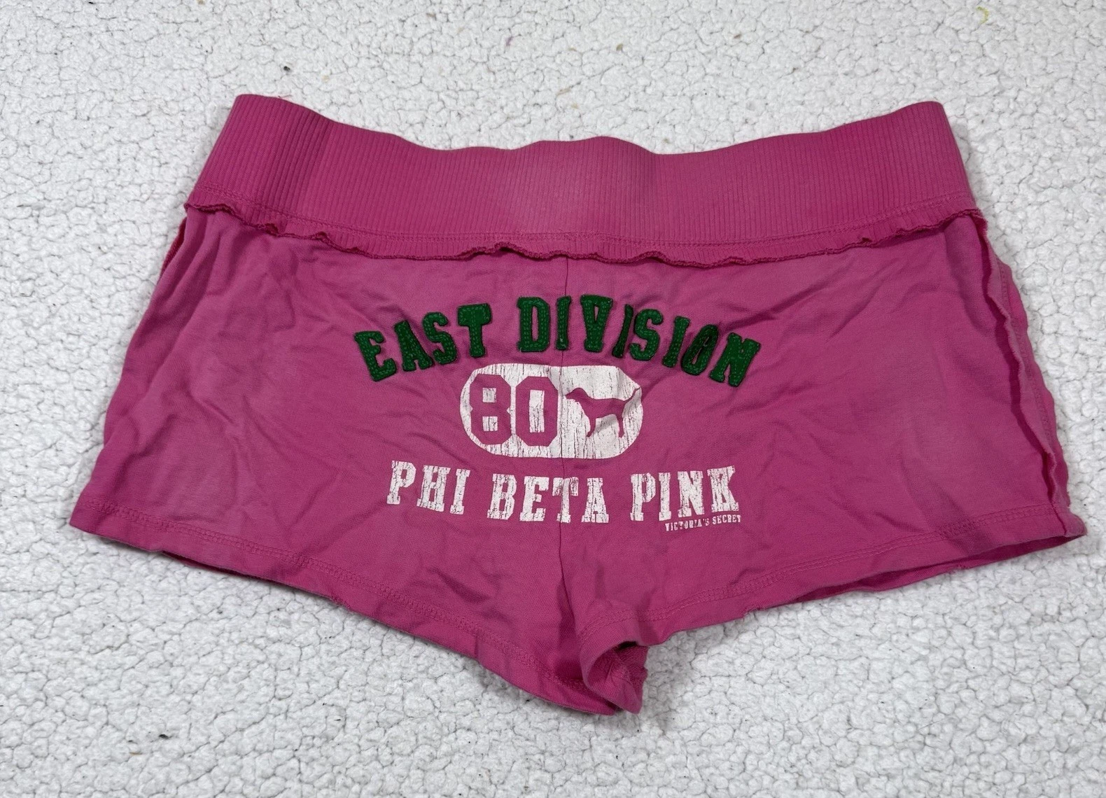 victoria-secret-vs vintage y2k spell out athletic shorts