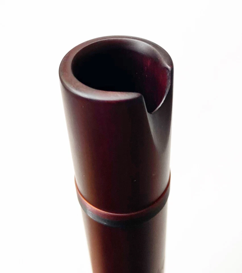 Professional Quena From Peru Made It Of Dark Wood Tuned In G Major - Image 2 of 4