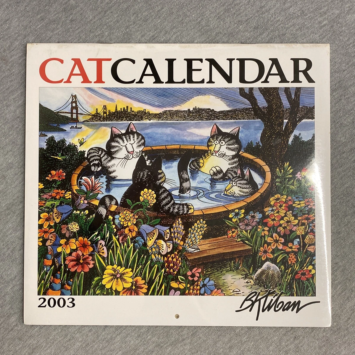 Vintage 2003 B. Kliban Cat Calendar (Sealed) Cat Cartoon 12"x13" | eBay