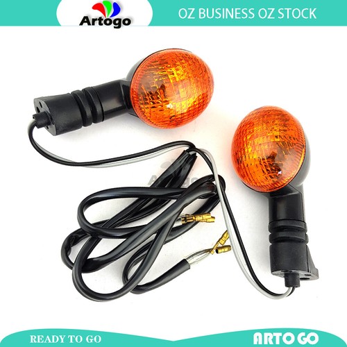 Pair Front or Rear Indicators Fit YAMAHA WR400F 1998 1999 2000 2001 - Bild 1 von 3