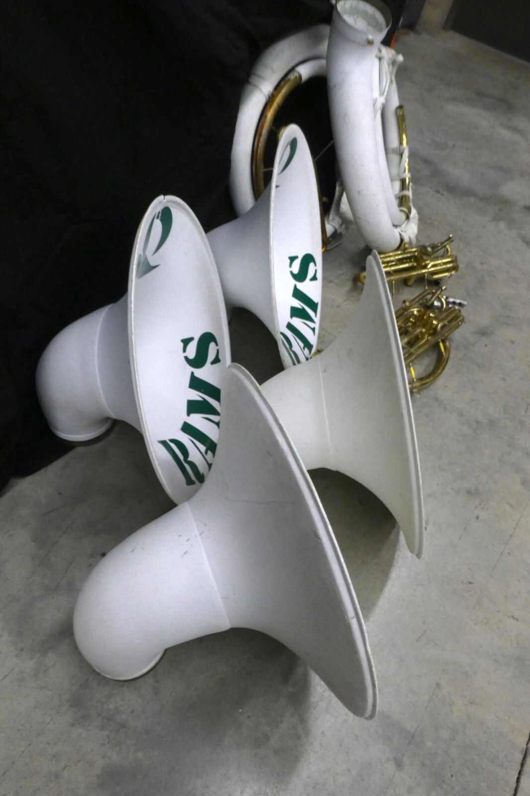 Lot of Fiberglass BBb Sousaphone Parts eBay
