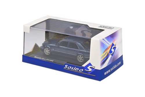 1/43 Solido MERCEDES BENZ W124 E60 AMG BLUE 1994 S4313203 cochesaescala - Imagen 9 de 9