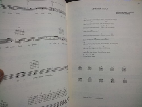 The Doors, für Gitarre arrangiert von Rey Sanchez, Songbook 1984 CPP Belwin Inc. - Bild 12 von 16