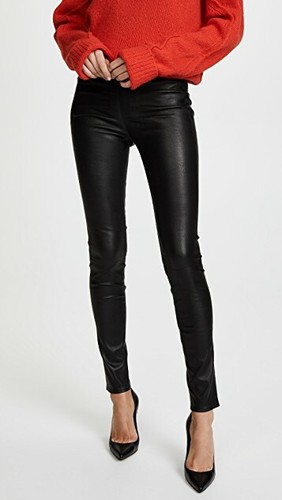 New Helmut Lang Stretch Leather Pants 