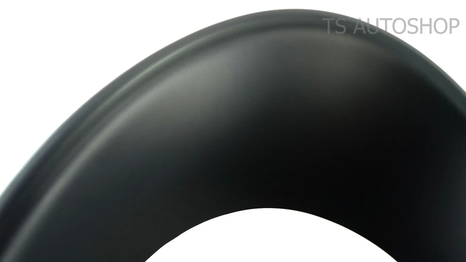 CUBIERTA DE LÁMPARA DE CABEZA NEGRA MATE PARA NISSAN JUKE 4 PUERTAS HATCHBACK 2011-2014 Foto 3 de 4