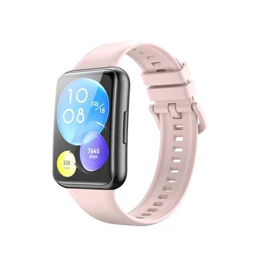 For Huawei Watch Fit 2 Replacement Fitness Sport Silicone Watch Strap Wristband - 第 21/23 張圖片