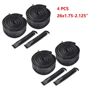 26/" inch Bike Inner Tube 26 x 1.75-2.125 Bicycle Rubber Tire Interior BMX 5