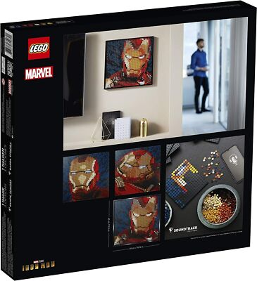 ✓✓LEGO Mosaic Maker Art Series 31199 Marvel Studios Iron Man