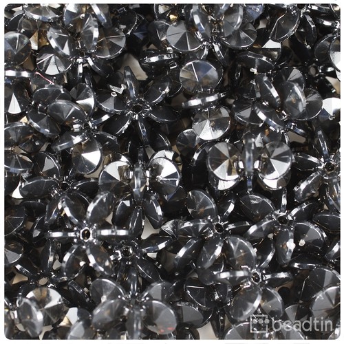 BeadTin Transparent 18mm SunBurst Kunststoff Bastelperlen (135 Stück) Farbwahl - Bild 20 von 44