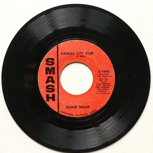 Roger Miller - Kansas City Star / Guess I'll Pick Up My Heart 45 Vinyl 7" Single - Picture 2 of 7