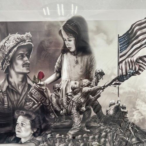 Carteles Ray Simon Freedom Still Stands 9/11 Tribute y WW II Nation to Remember - Imagen 14 de 17