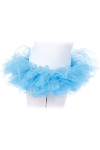 Cute Adorable Tutu Blue Skirt Halloween Costume Accessory Child Girl sz One Size