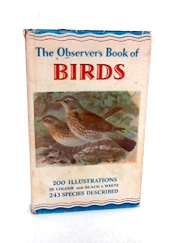 THE OBSERVER'S BOOK OF BIRDS. By S. Vere Benson - Hardcover Excellent Condition - Picture 1 of 1
