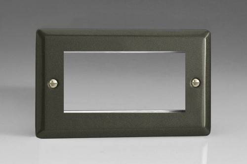 Varilight Classic Bevel Graphite 21 XPB Light Switch Socket Dimmer Toggle Cooker - Picture 41 of 52
