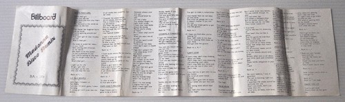 Indonesian Issue MADONNA Disco Remix Type I SAUDI Cassette POP TAPE - Picture 4 of 6
