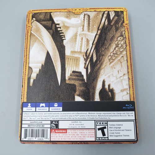 Grim Fandango Remastered PS4 PlayStation 4 New Sealed w/ Slipcover - Picture 3 of 8