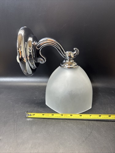 Pottery Barn Chrome Silver Color Vanity Light - Picture 5 of 17