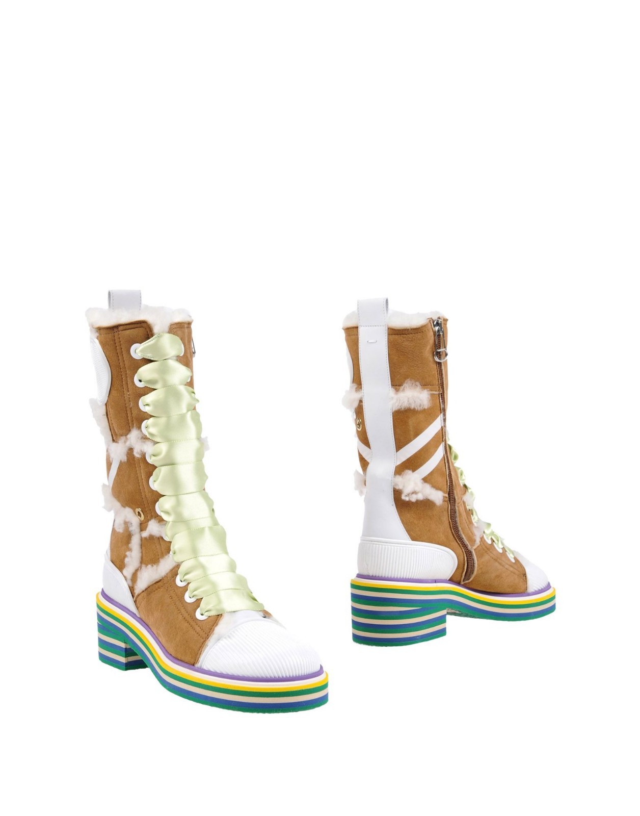 MAISON MARGIELA Ankle SHEARLING Stiefel 1150 Größe US7 NWB MAISON MARGIELA Ankle SHEARLING Stiefel 1150 Größe US7 NWB