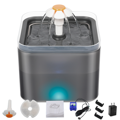 NUEVO Dispensador de fuente de agua eléctrico automático para mascotas perros gatos 1,35 L - Imagen 15 de 16