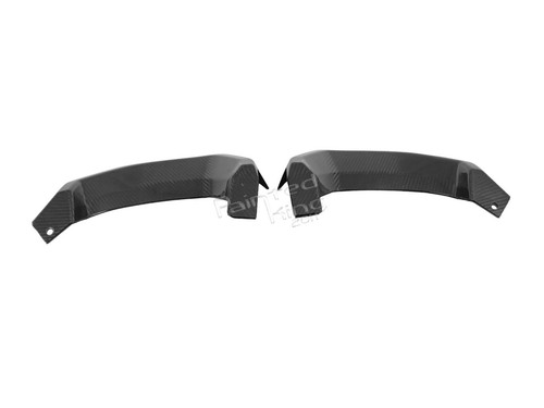 Carbon 22-25 Fit For Subaru WRX VB 4DR Exhaust Pipe Cover Trim 2pcs - Picture 5 of 5