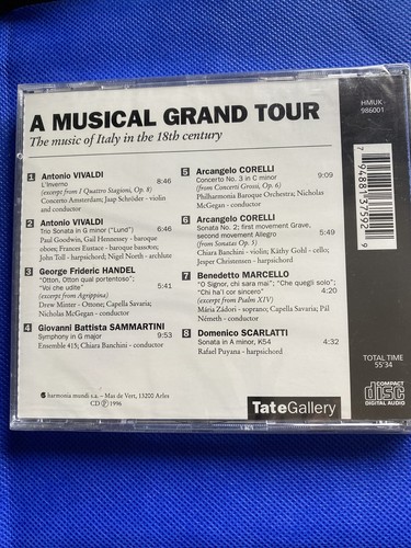 SEAL Musical Grand Tour The Music Of Italy In The 18th Century - Various Artist - Picture 2 of 2