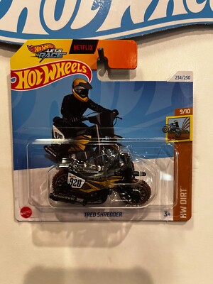 2024 HOT WHEELS GOLD TRED SHREDDER HW DIRT 9/10 INTERNATIONAL SHORT CARD