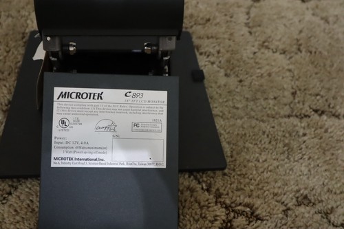 Microtek C893 Monitor Stand ONLY - Imagen 2 de 4